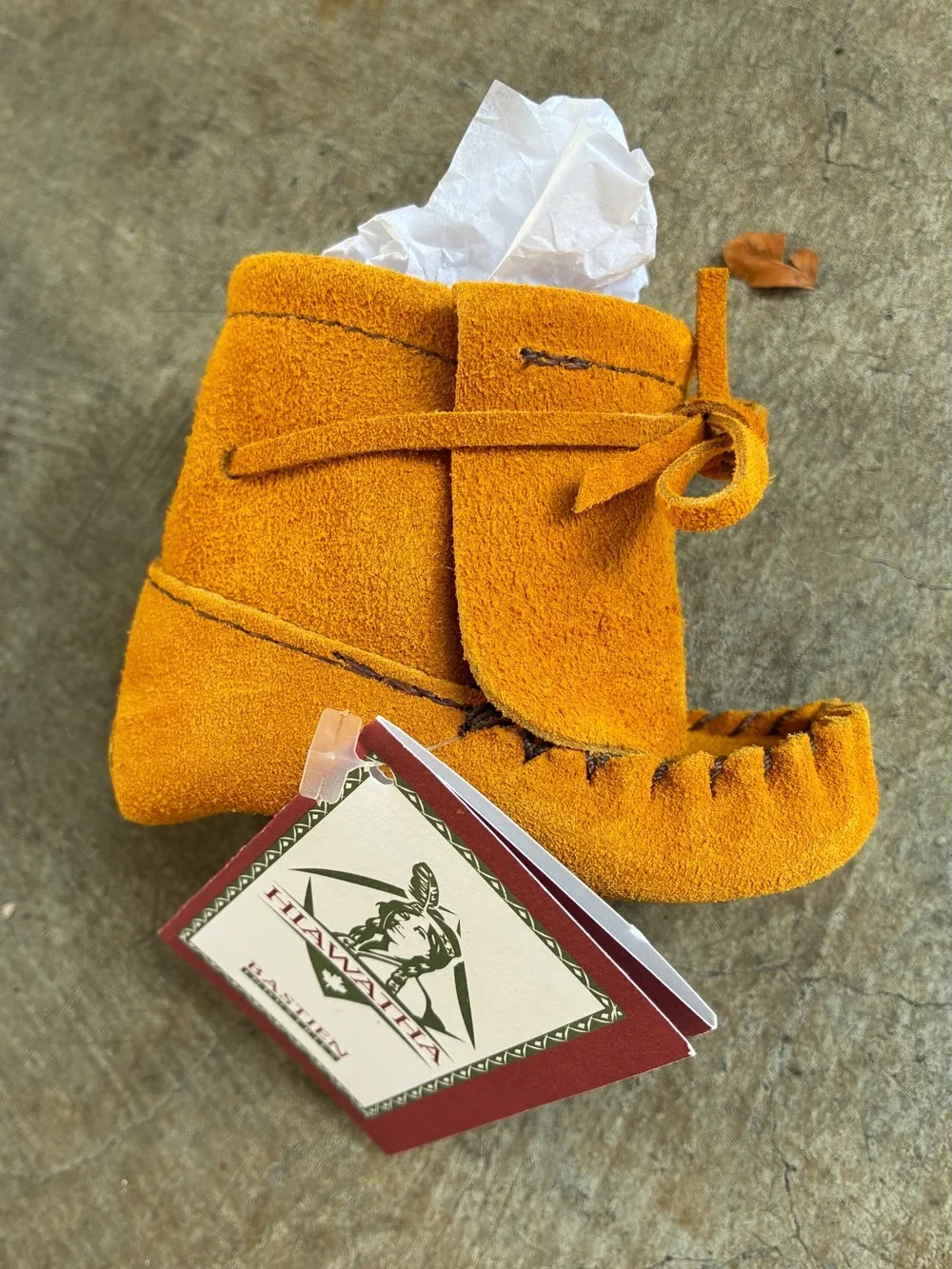 Bastien Moccasin Baby Boots Shoes Size 3 Classic for Boys and Girls